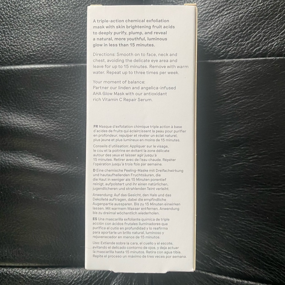 Balance Me AHA Glow Mask New In Box - Picture 3 of 10